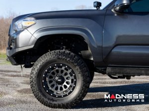 Custom Wheels (1) - Rough Country - 87 Series - Gray w/ Black Ring - 17 x 8.5 / 6 x 5.5 / +0